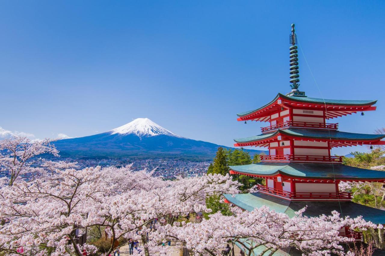 Mt Fuji Glamping Tourist Villa Kawaguchiko Fujikawaguchiko Dış mekan fotoğraf